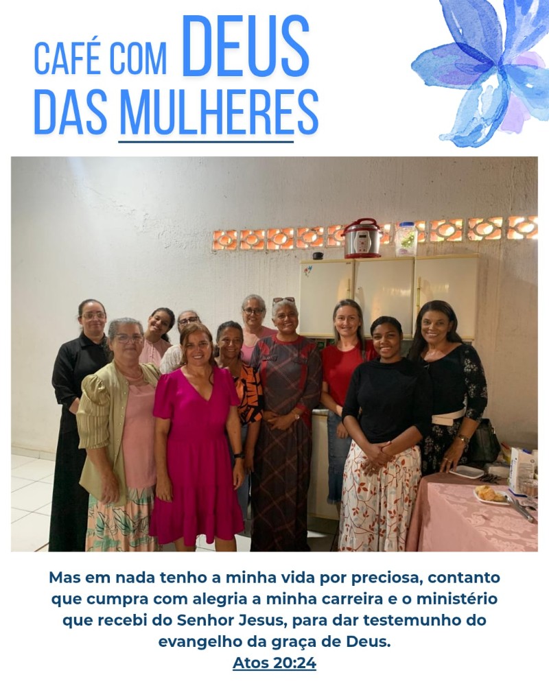 Café com Deus,das Mulheres.